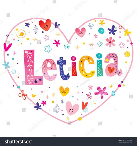 Leticia lettering